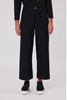 STRETCH STRIPE PANT - blk stripe